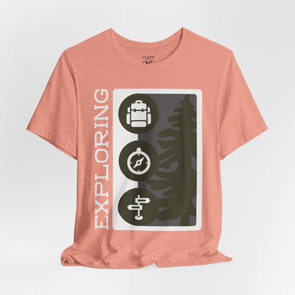 Adventure Explorer T-Shirt - Premium Outdoor Hiking Tee for Nature Lovers