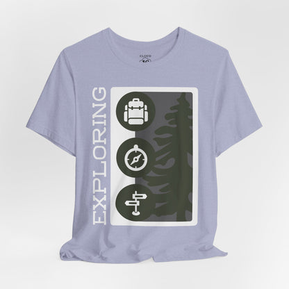 Adventure Explorer T-Shirt - Premium Outdoor Hiking Tee for Nature Lovers
