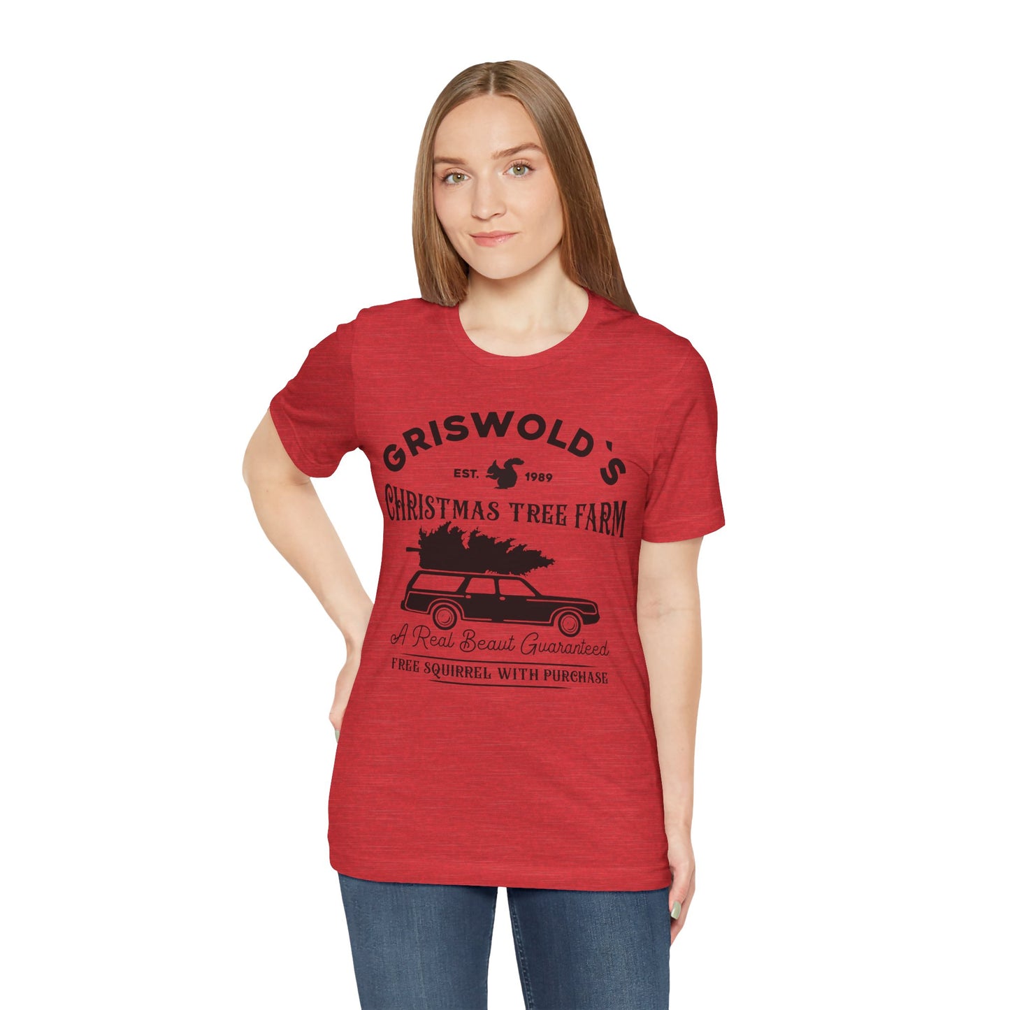 Griswold Christmas Tree Farm Vintage T-Shirt - Funny Holiday Graphic Tee