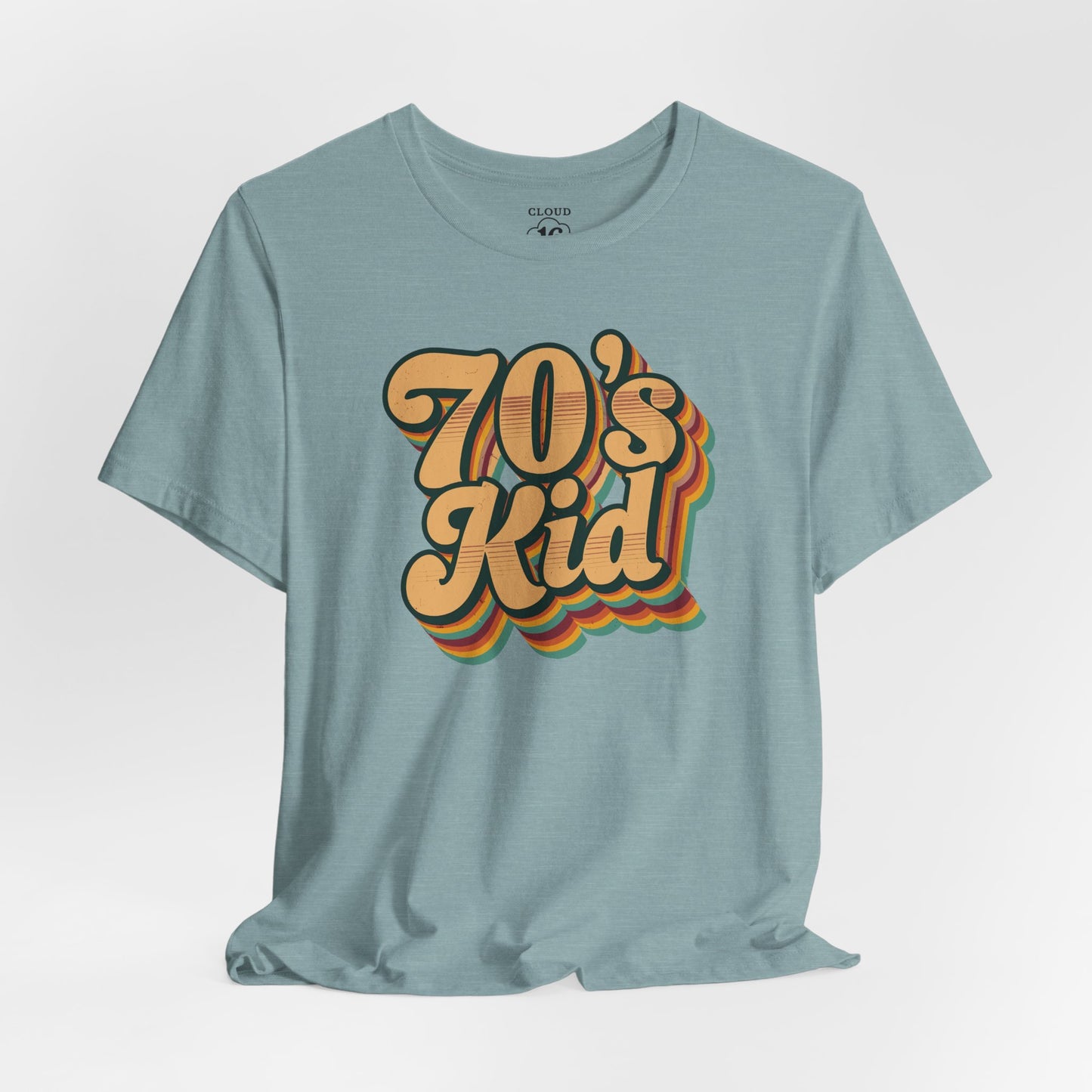 Retro 70s Kid T-Shirt - Vintage Unisex Tee for Nostalgia Lovers