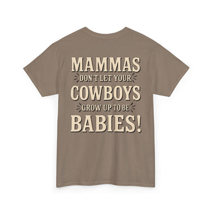 Scrappy Malone's Bar - Funny Cowboy Humor T-Shirt | Unisex Cotton Tee