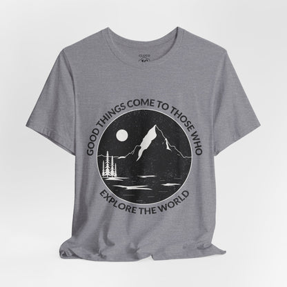 Adventure Explorer Unisex T-Shirt - Premium Travel & Hiking Apparel