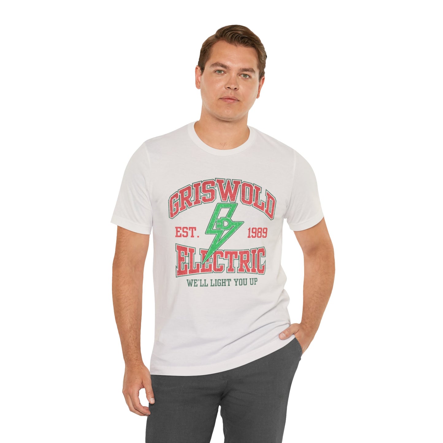 Griswold Electric Christmas Lights T-Shirt - Retro Holiday Graphic Tee