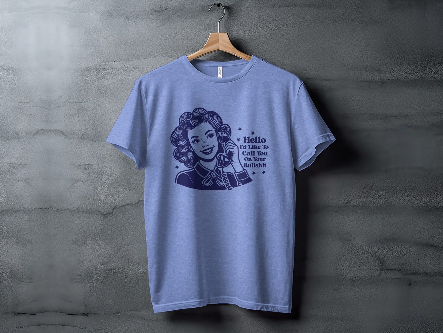 Hello I'd Like to Call You Out Graphic T-shirt
