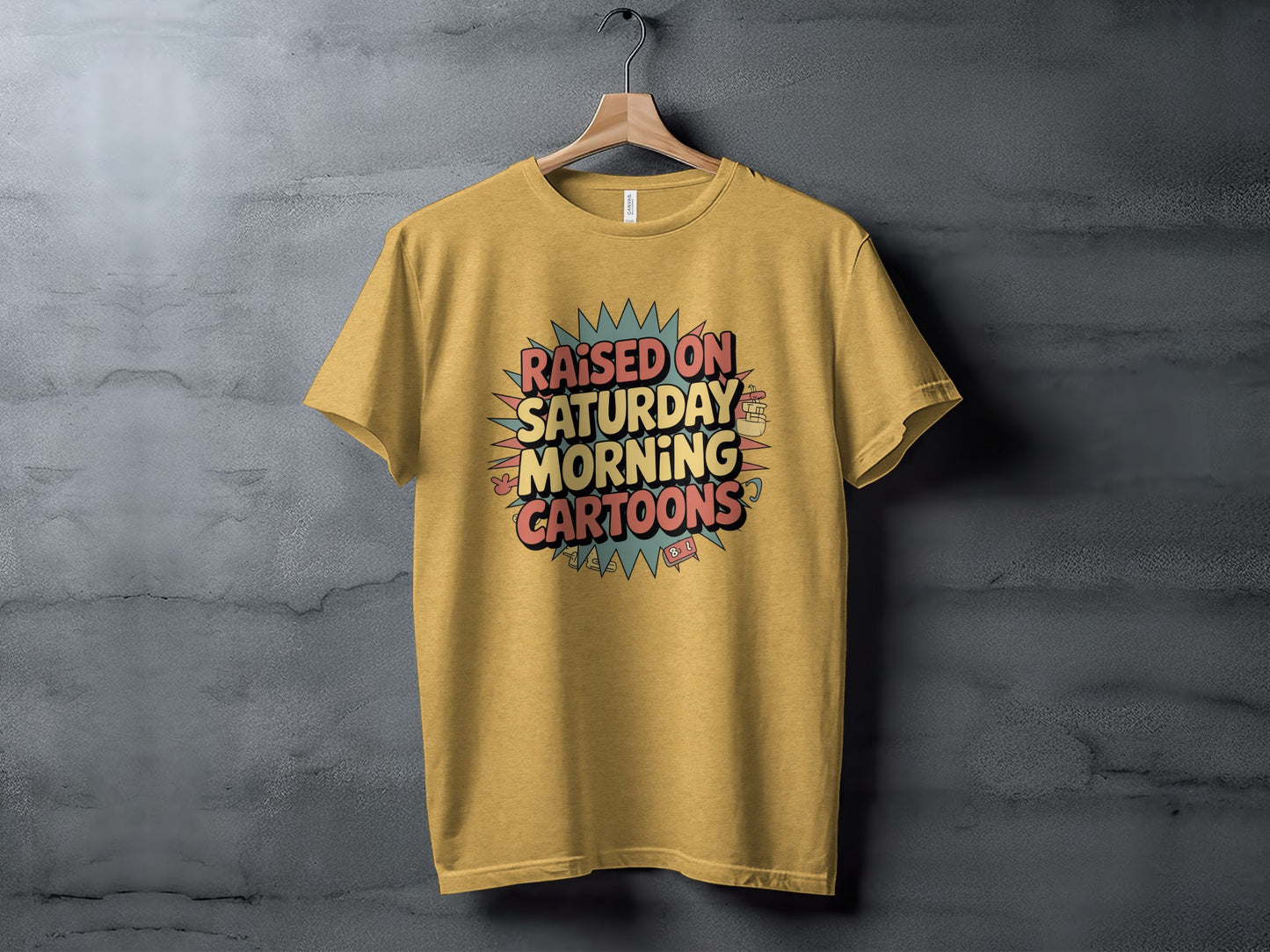 Raised on Saturday Morning Cartoons T-shirt