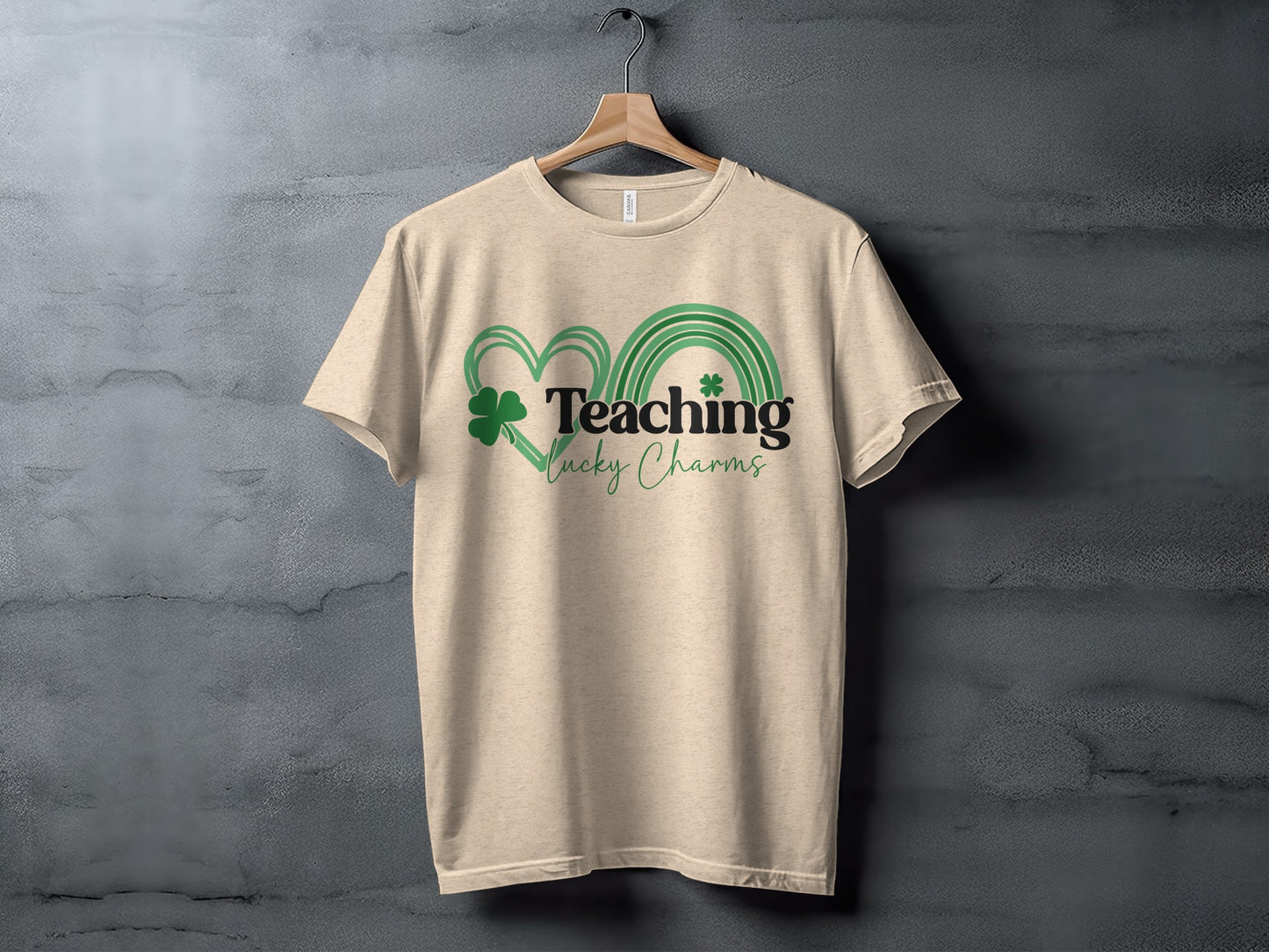 Teaching Lucky Charms Heart and Rainbow Shirt