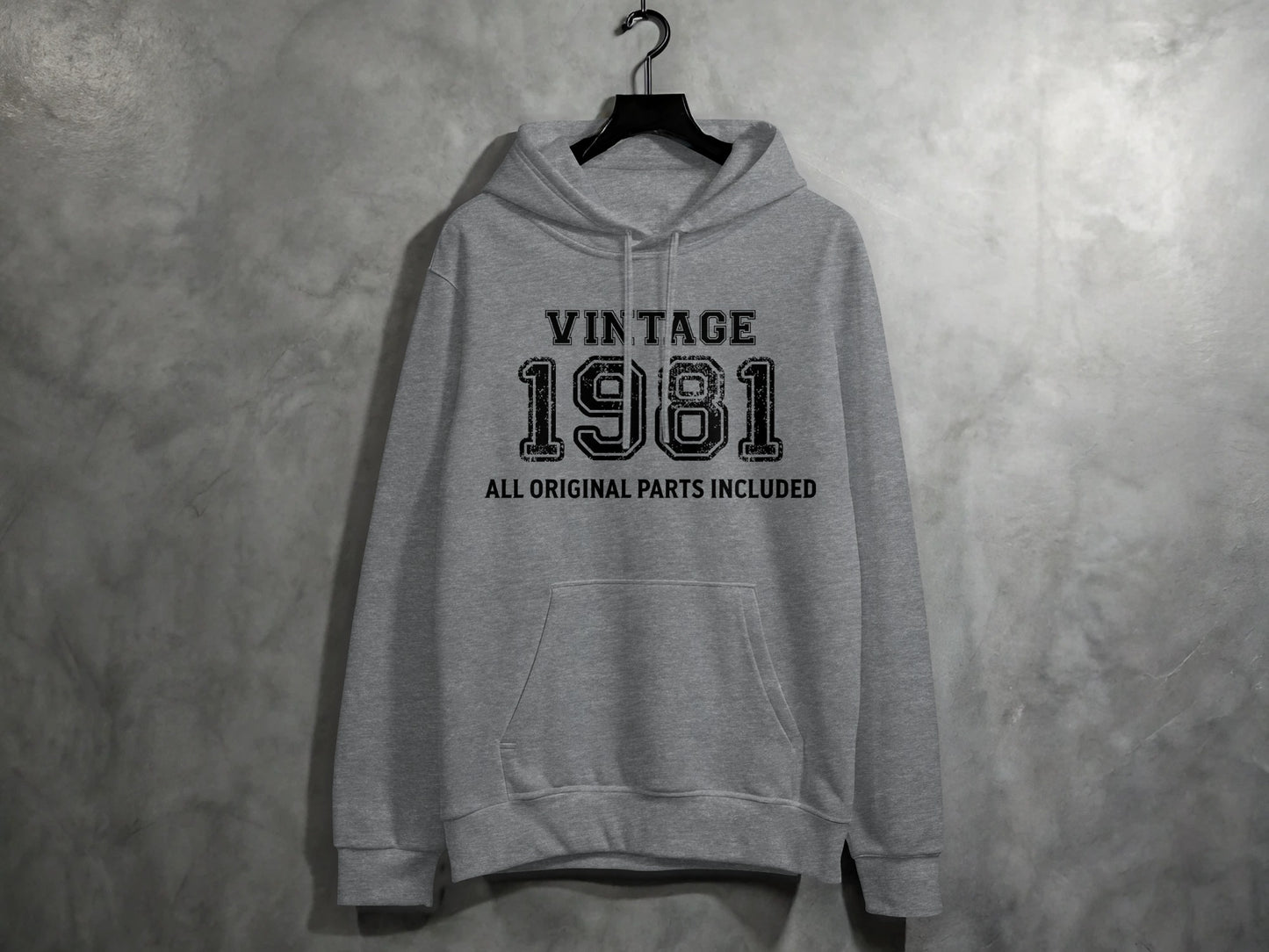 Vintage 1981 All Original Parts Included Hoodie