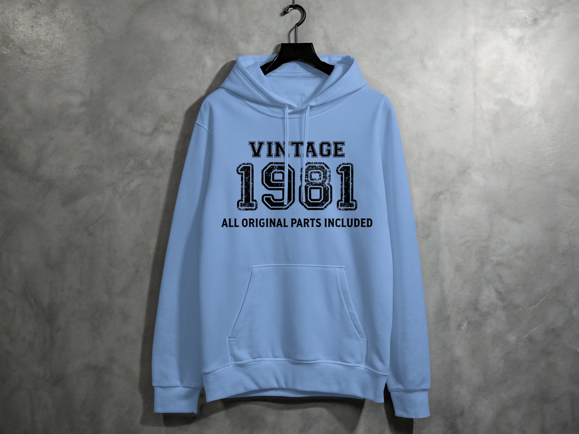 Vintage 1981 All Original Parts Included Hoodie