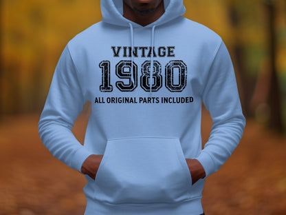 Vintage 1980 All Original Parts Included Hoodie