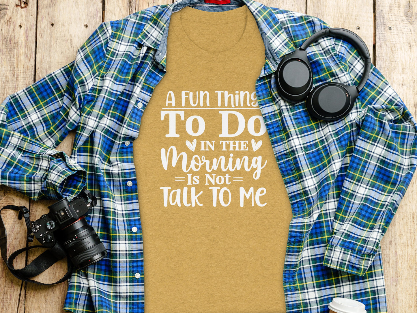 A Fun Thing To Do In The Morning Is Not Talk To Me shirt