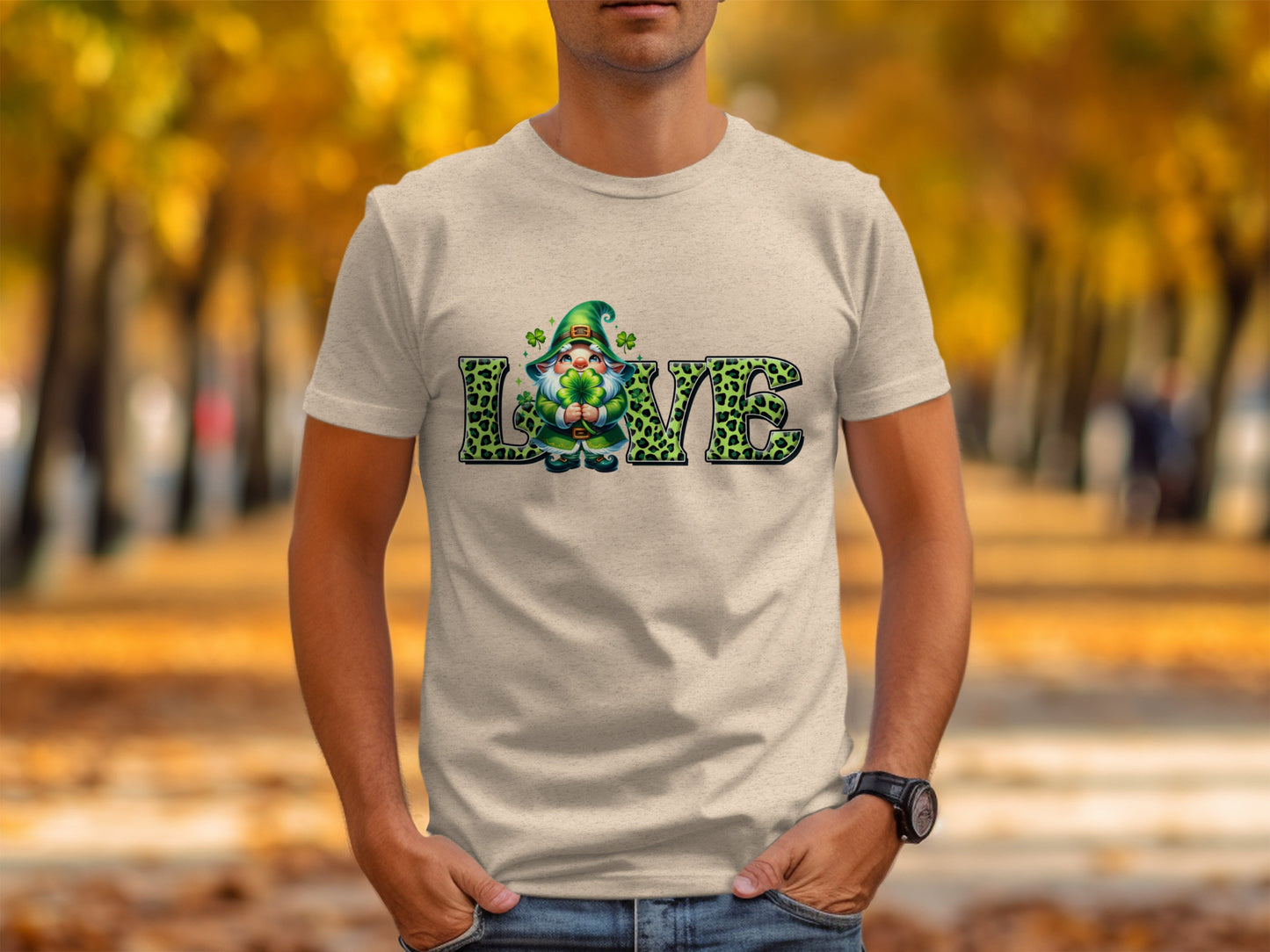 Love Gnome St. Patrick's Day Men's T-Shirt