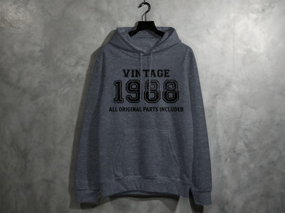 Vintage 1988 All Original Parts Included Hoodie