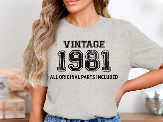 Vintage 1981 All Original Parts Included T-shirt