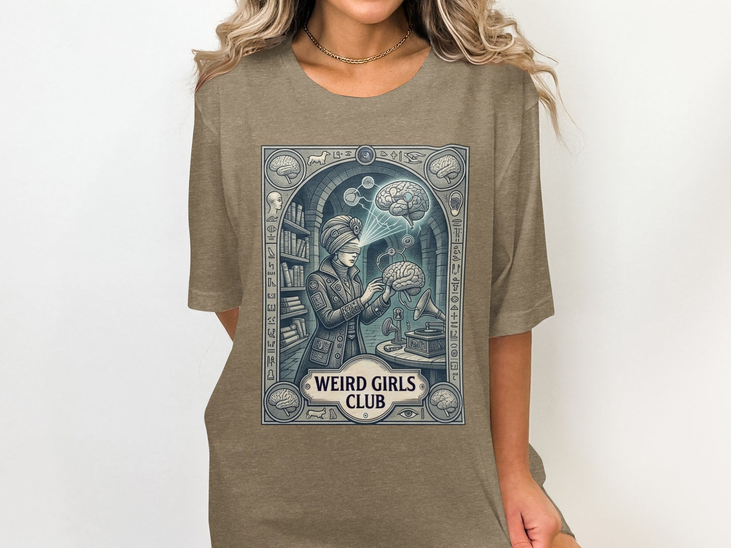 Weird Girls Club Oracle Vision T-Shirt - Black Label Series