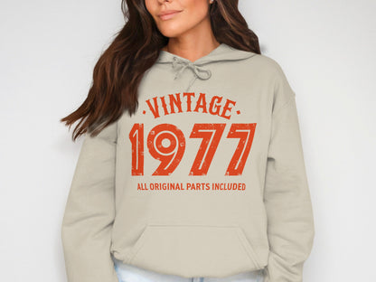 Vintage 1977 All Original Parts Included hoodie