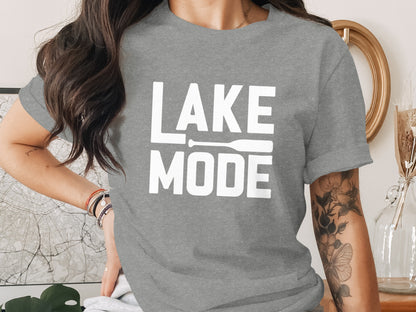 Embrace the Lake Life with Our Cool Lake Mode T-Shirt T-Shirt - Outdoor & Adventure Collection - Mile Marker 16 Gear by Cloud 16 Clothing Co.