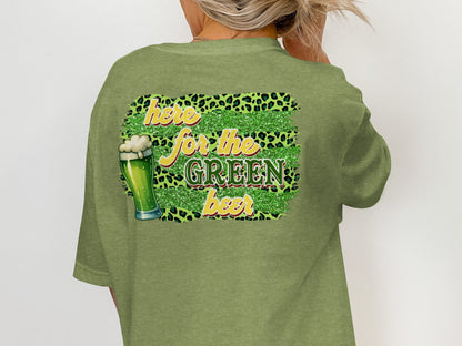 Scrappy Malone's Bar, Irish Pub Design, Clover Shamrock Graphic, Vintage Style Sign, Retro Bar Logo, Gift Idea, St Patrick's Day T-Shirt - Scrappy Malone's Bar 100-Proof Humor - Cloud 16 Clothing Co.