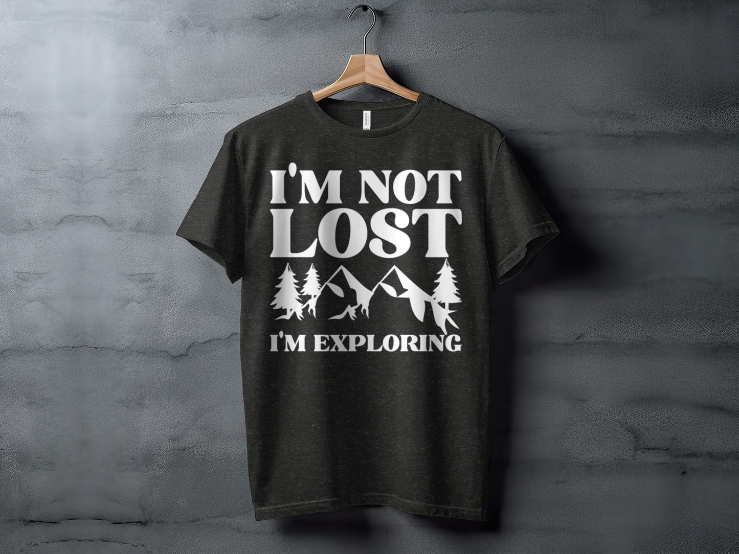 I Am Not Lost I Am Exploring Outdoors Nature T-Shirt T-Shirt - Outdoor & Adventure Collection - Mile Marker 16 Gear by Cloud 16 Clothing Co.