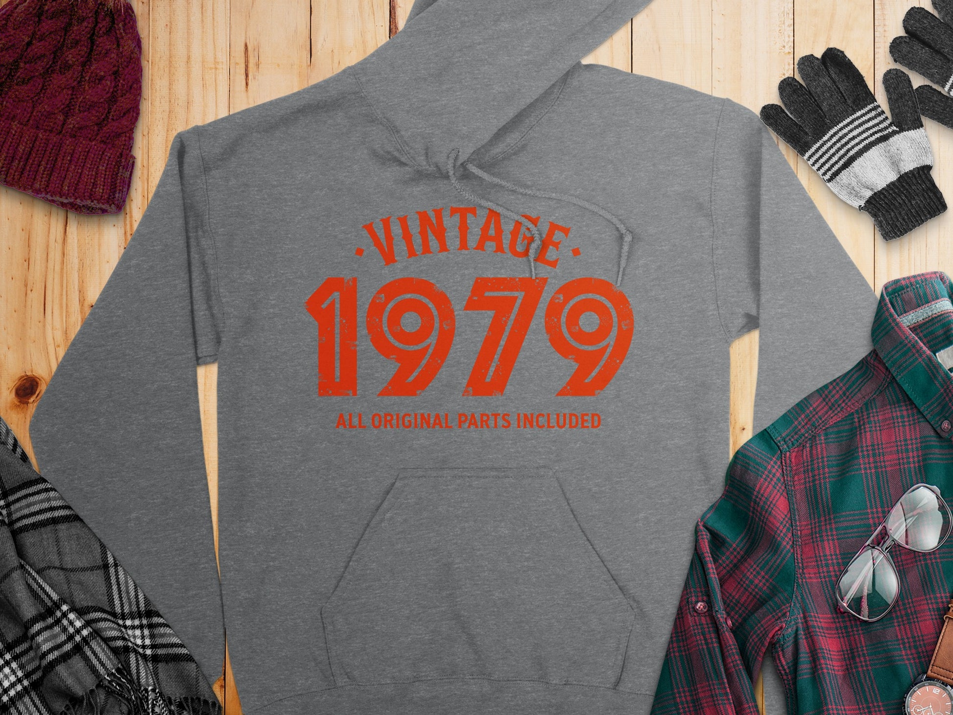 Vintage 1979 All Original Parts Included Hoodie