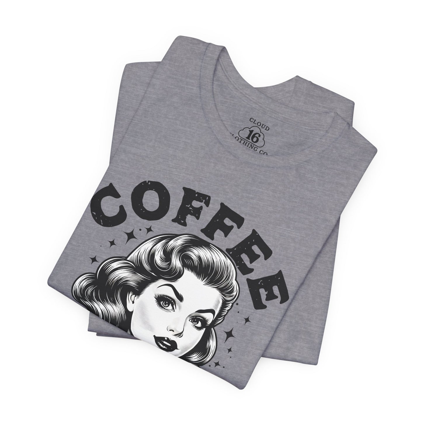 Funny Coffee Lover Women's T-Shirt - Caffeine Addict Gift Tee