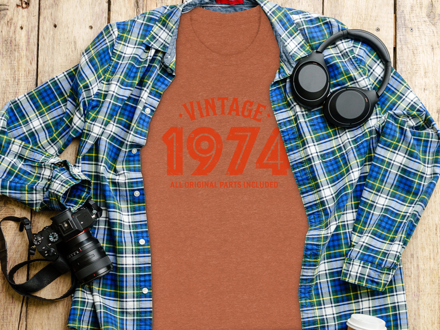 Vintage 1974 All Original Parts Included Shirt