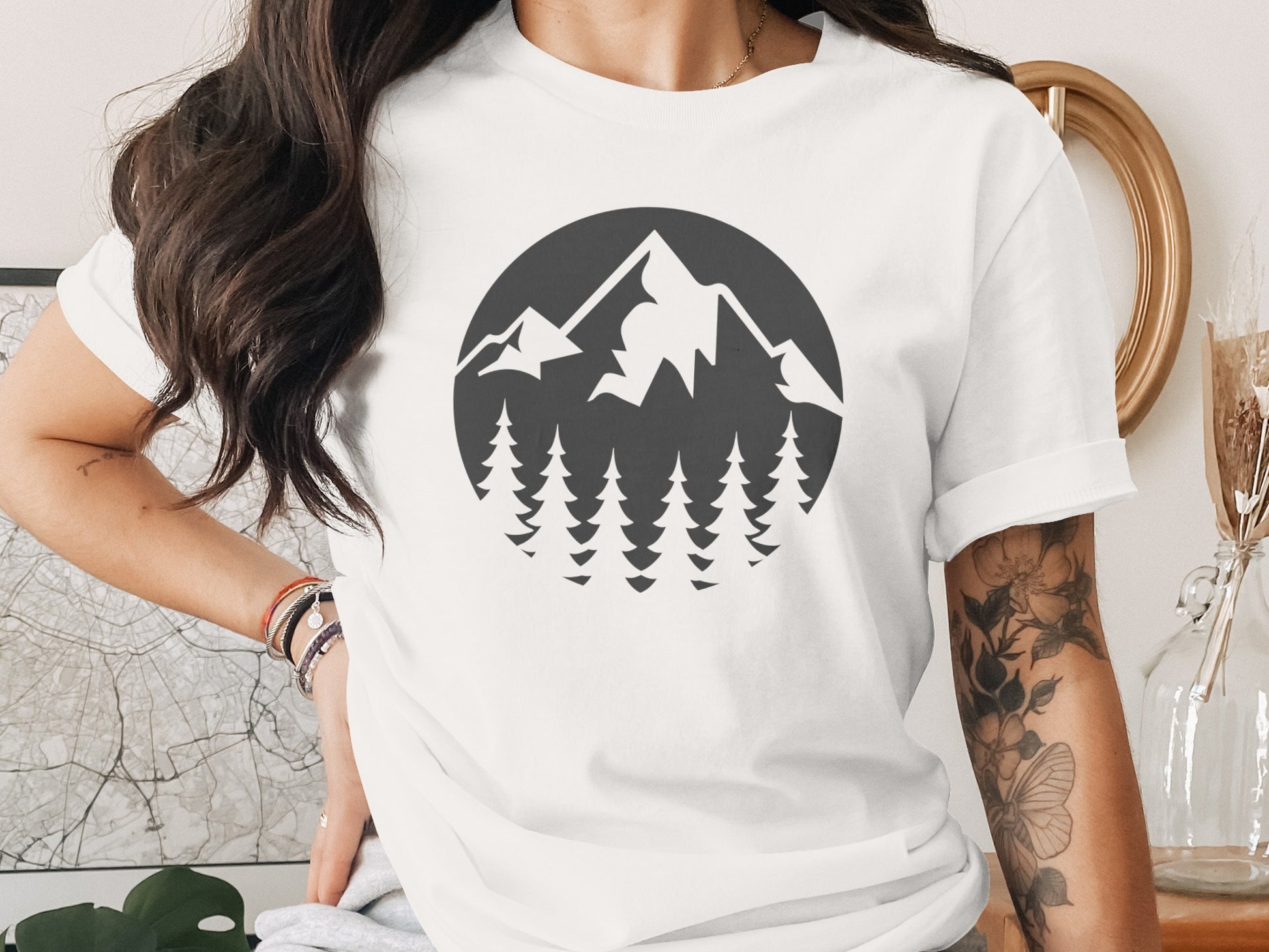 Nature Landscape Adventure Outdoor Graphic Design T-Shirt T-Shirt - Outdoor & Adventure Collection - Mile Marker 16 Gear by Cloud 16 Clothing Co.