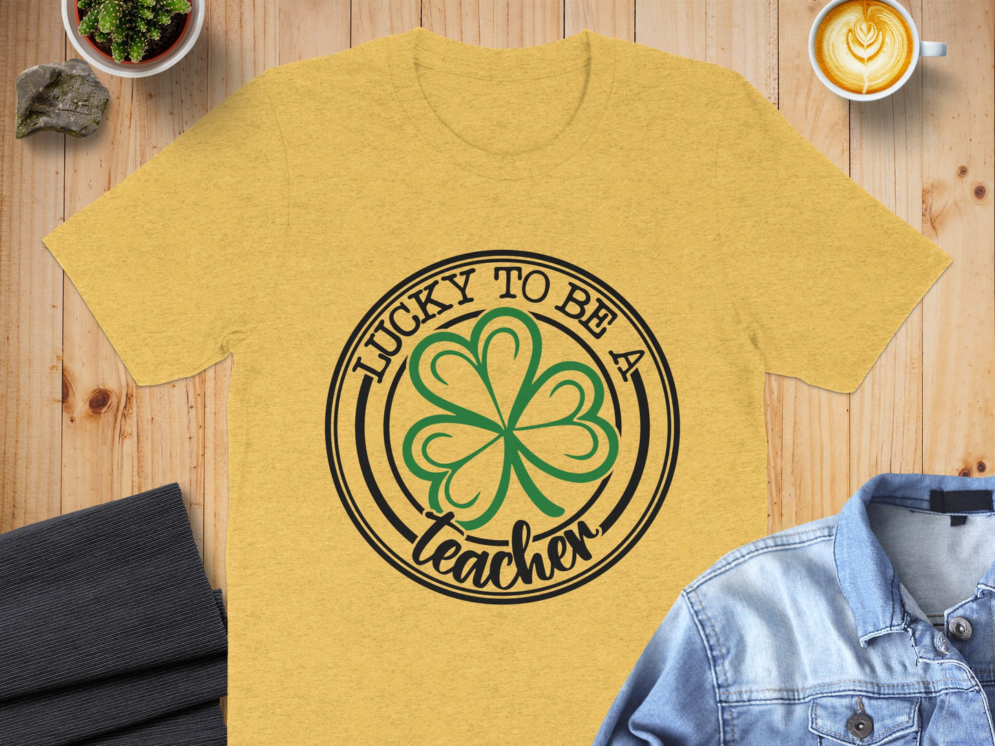 Lucky To Be A Teacher T-Shirt St. Patrick's Day Shirt