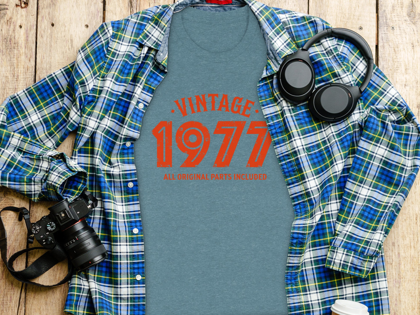 Vintage 1977 All Original Parts Included Shirt