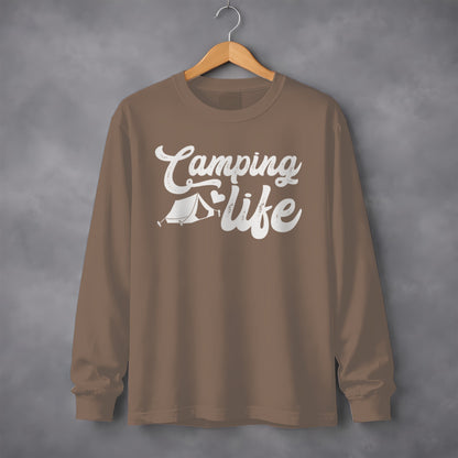 Camping Life Long Sleeve Graphic Shirt
