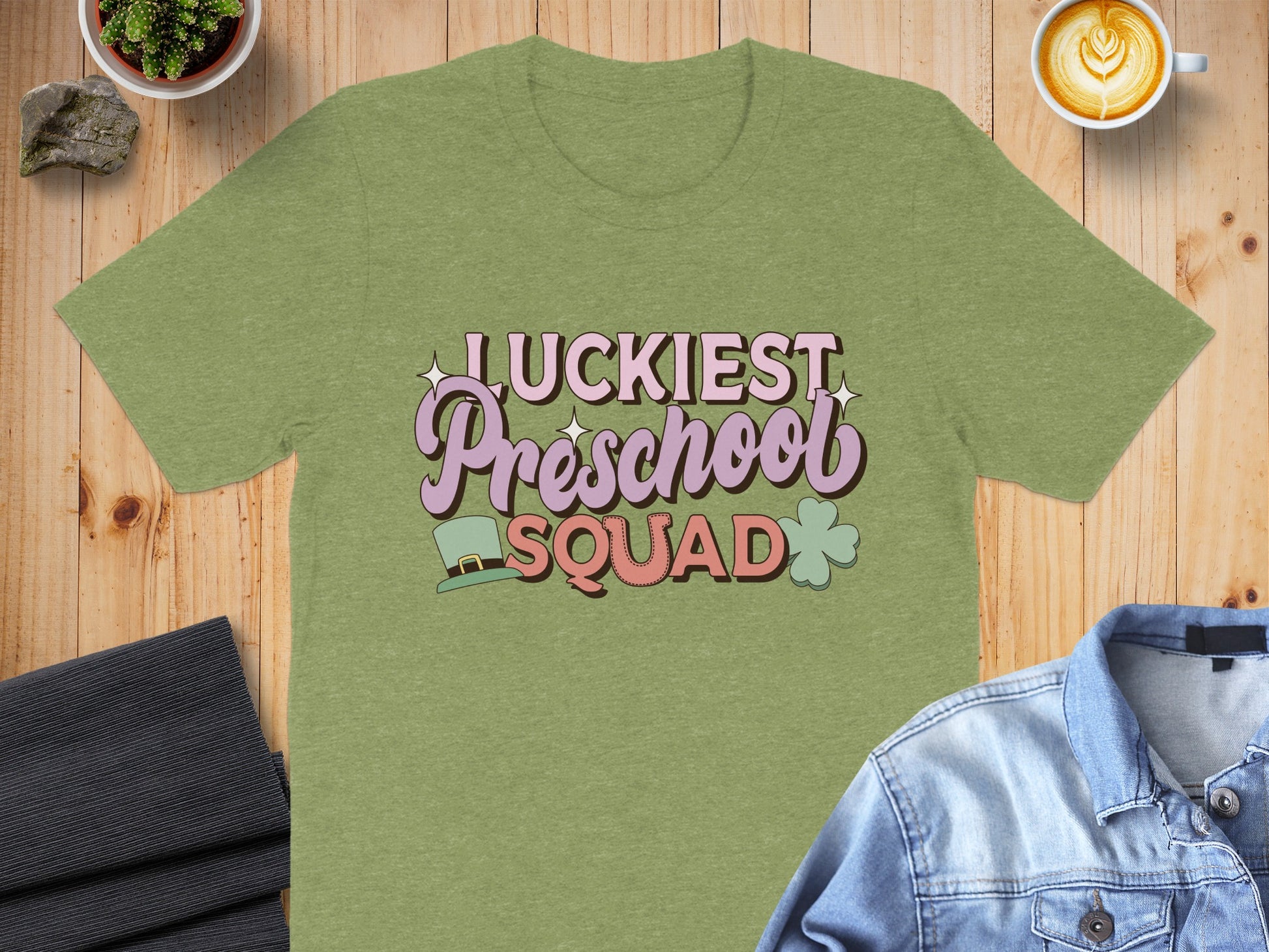 Luckiest Preschool Squad T-shirt for sale today