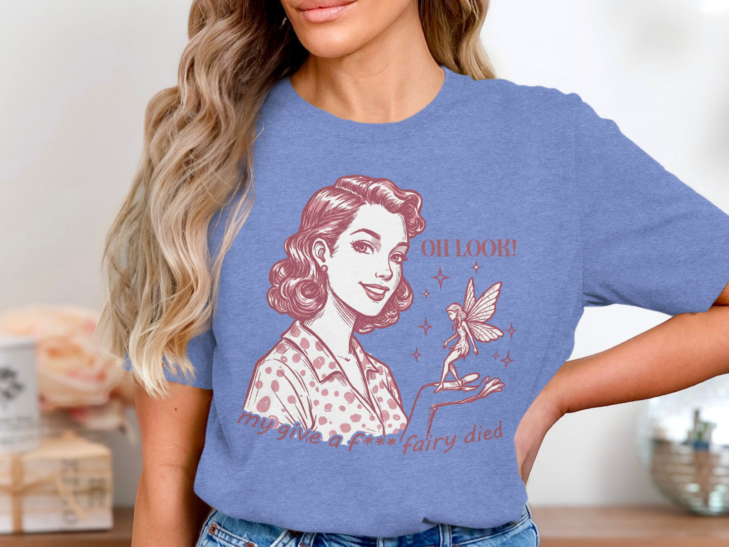Oh Look a Fairy Died Graphic Illustration Shirt