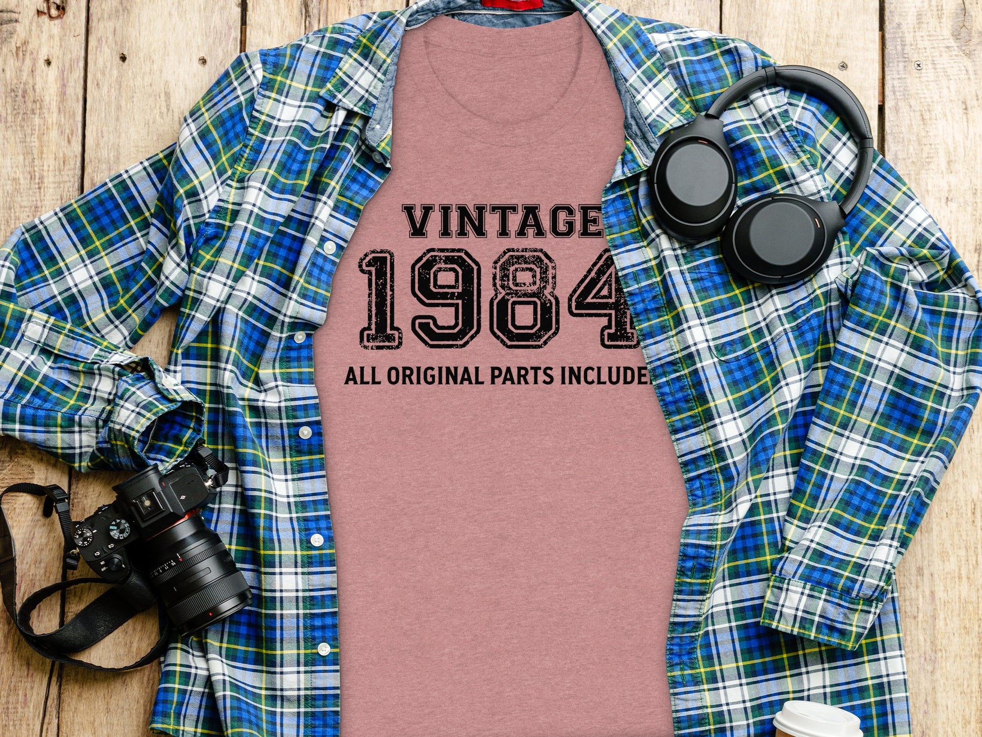Vintage 1984 All Original Parts Included Shirt