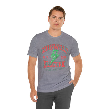 Griswold Electric Christmas Lights T-Shirt - Retro Holiday Graphic Tee