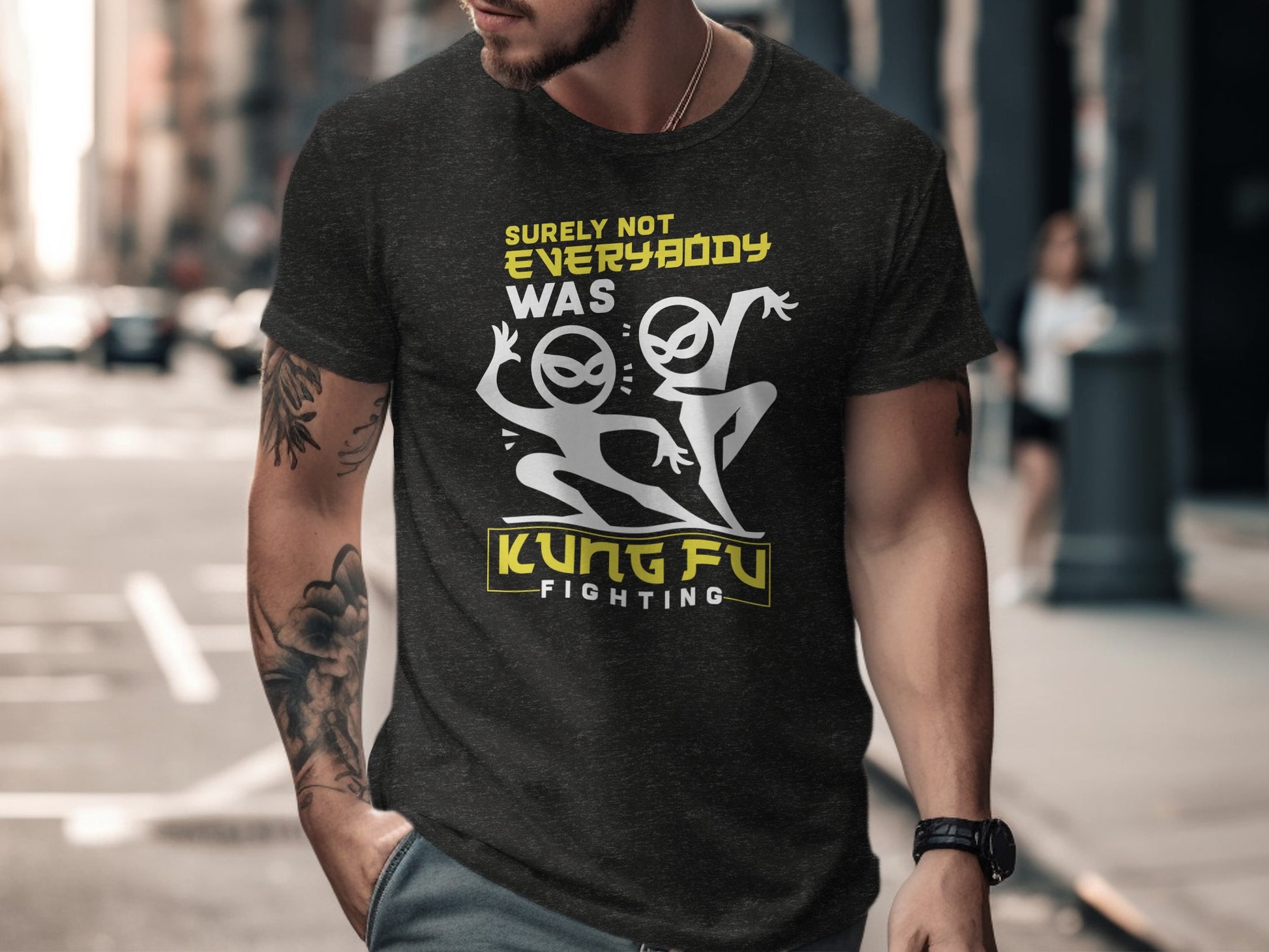Surely Not Everybody Was Kung Fu Fighting T-shirt