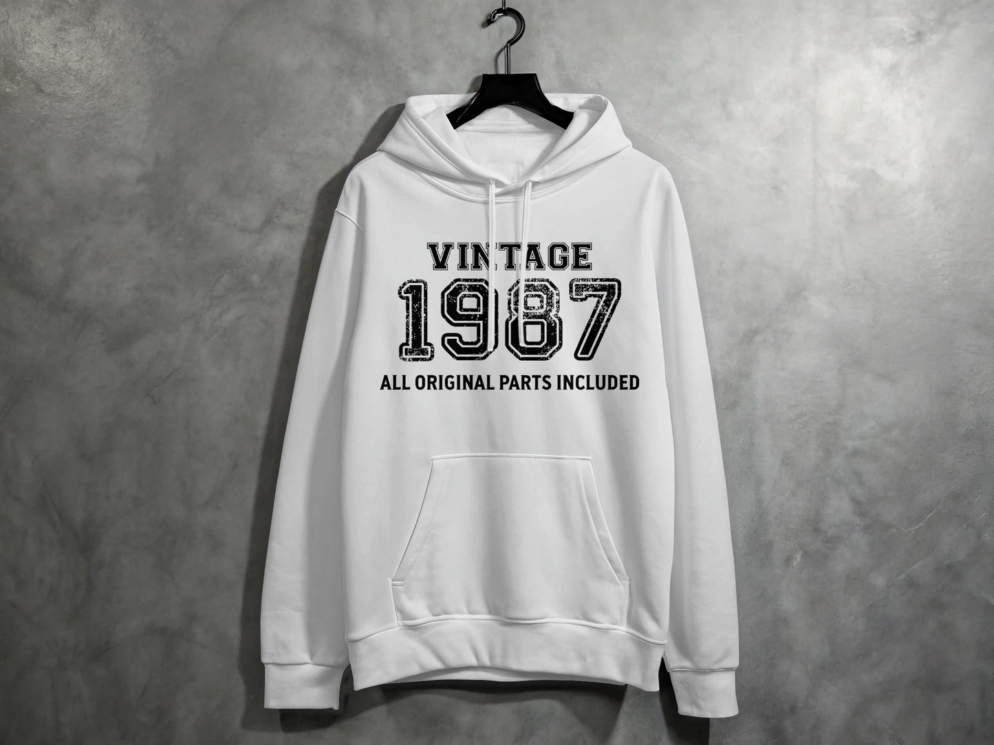Vintage 1987 All Original Parts Included Hoodie