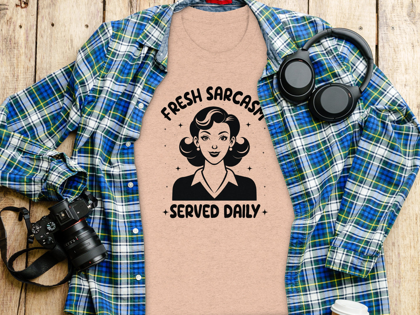 Fresh Sarcasm Served Daily Graphic Tee