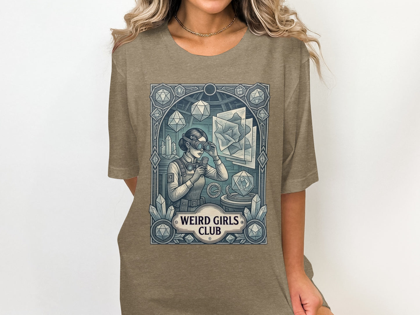 Weird Girls Club Explorer T-Shirt - Black Label Series