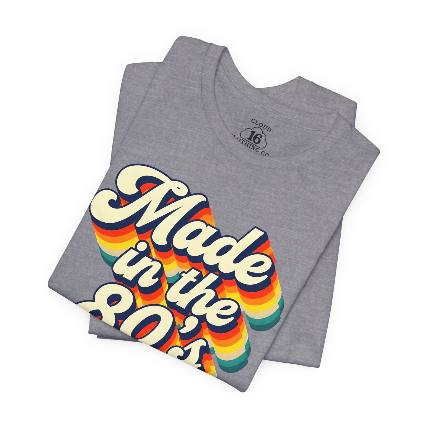 Retro 80s Vintage Unisex T-Shirt - Nostalgic Graphic Tee for Music Lovers