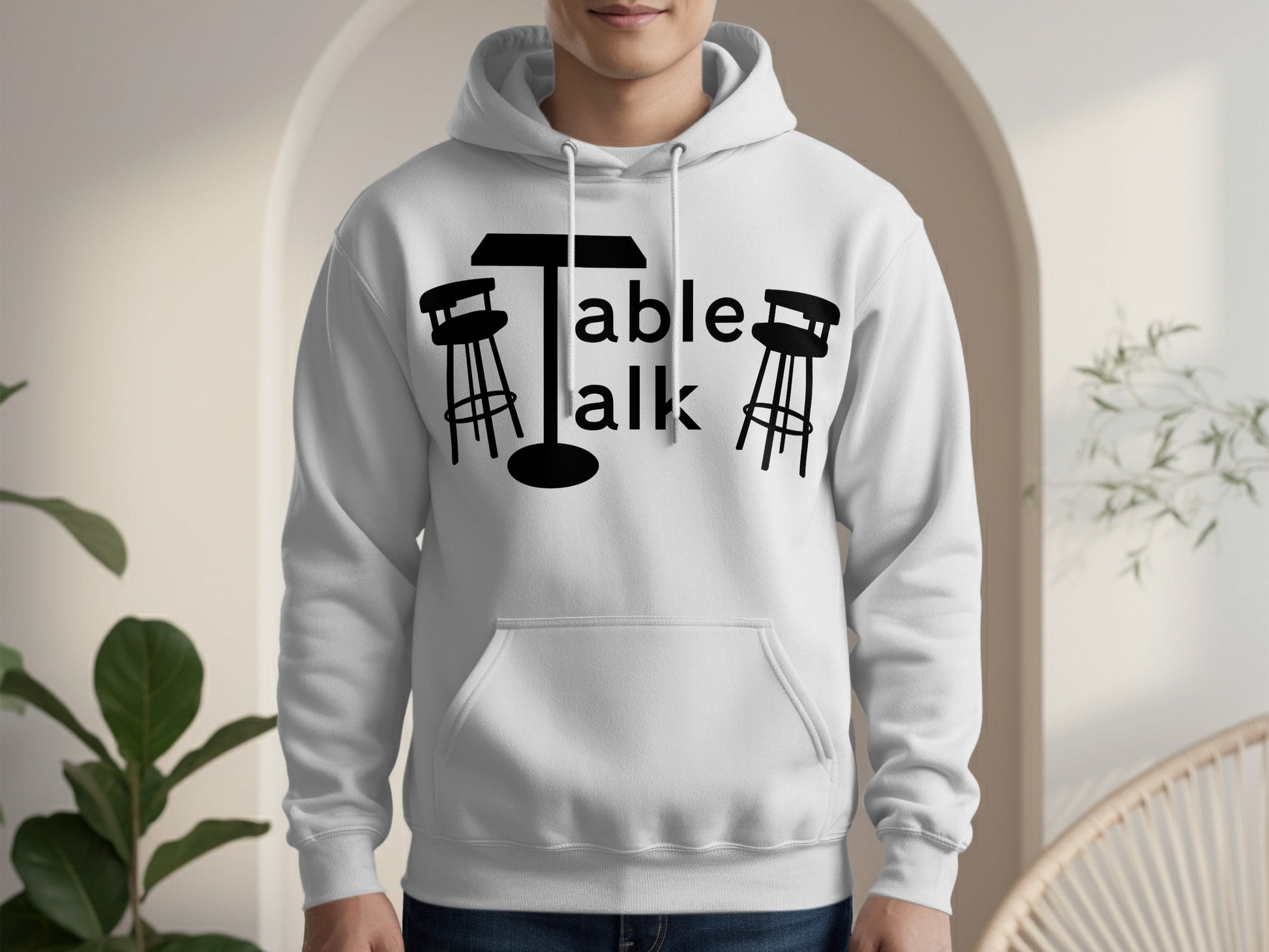 Table Talk Hoodie Stylish and Comfortable Sweatshirt