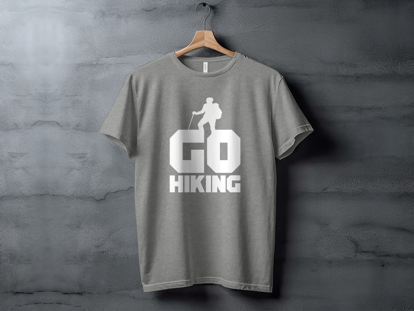 Go Hiking Motivation For Adventurous Hikers T-Shirt T-Shirt - Outdoor & Adventure Collection - Mile Marker 16 Gear by Cloud 16 Clothing Co.