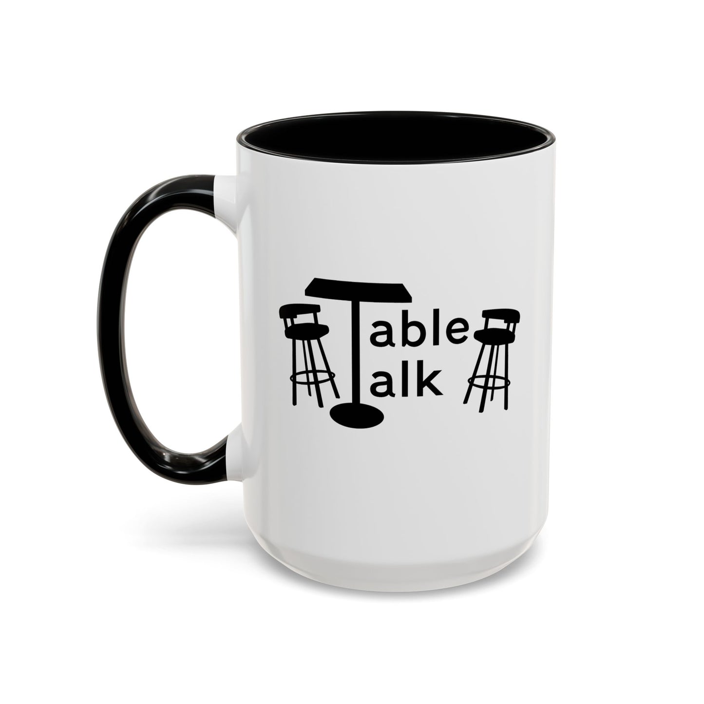 Table Talk Mug — Coffee Cup with Logo &  Match Card