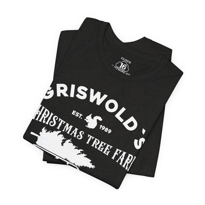 Griswold Christmas Tree Farm Vintage T-Shirt - Funny Holiday Graphic Tee