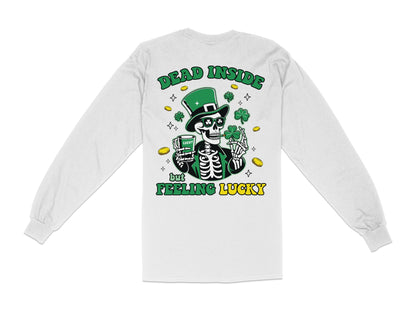 Scrappy Malone's Bar, Unique Design, Other Products, Bar Decor, Irish Theme, Lucky Clover Design, St Patricks Day Gift, Green, Circle T-Shirt - Scrappy Malone's Bar 100-Proof Humor - Cloud 16 Clothing Co.