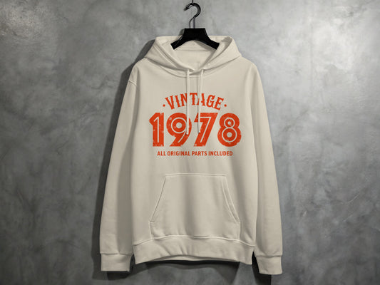 Vintage 1978 All Original Parts Included Hoodie