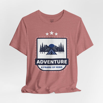 Adventure Awaits Unisex T-Shirt - Outdoor Explorer Hiking Tee