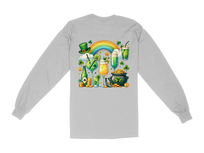 Scrappy Malone's Bar, Shamrock Pub Sign, Irish Bar, St Patricks Day Decor, Green Circle, Irish Pub Signage T-Shirt - Scrappy Malone's Bar 100-Proof Humor - Cloud 16 Clothing Co.