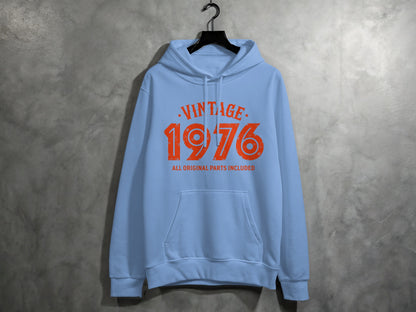 Vintage 1976 All Original Parts Included Hoodie