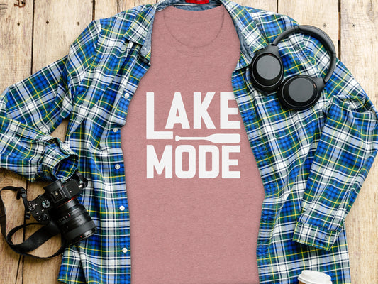 Embrace the Lake Life with Our Cool Lake Mode T-Shirt T-Shirt - Outdoor & Adventure Collection - Mile Marker 16 Gear by Cloud 16 Clothing Co.
