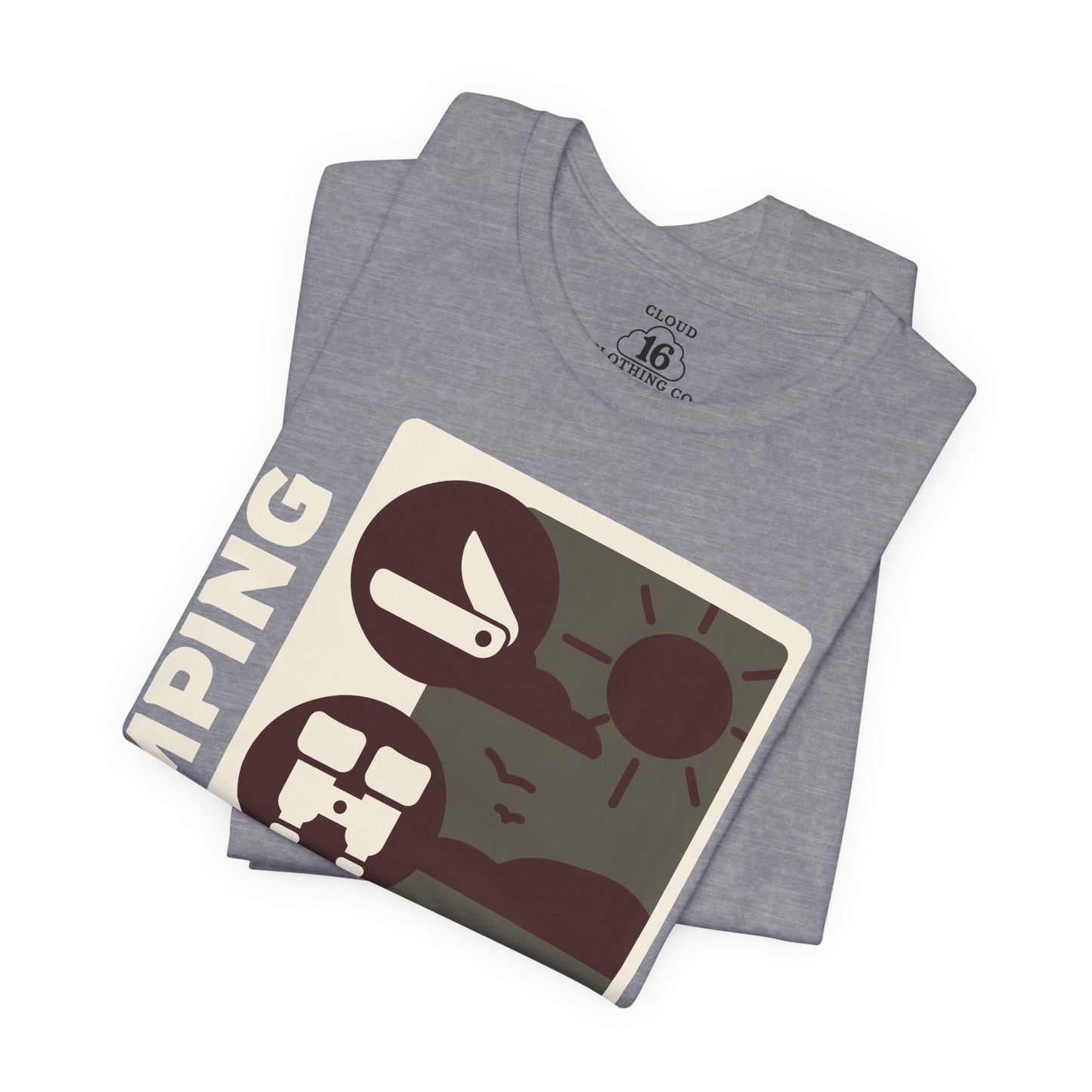 Adventure Awaits Camping T-Shirt - Unisex Outdoor Nature Lover Tee