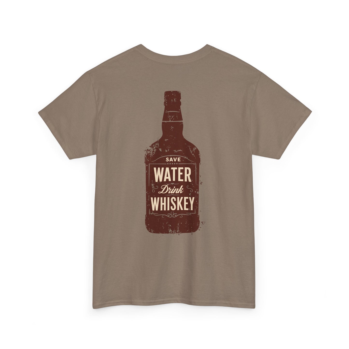 Save Water Drink Whiskey T-Shirt - Funny Unisex Tee by Scrappy Malone's Bar